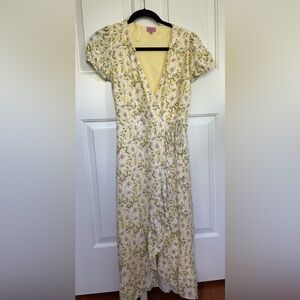 Francesca’s Floral Midi Dress size XS